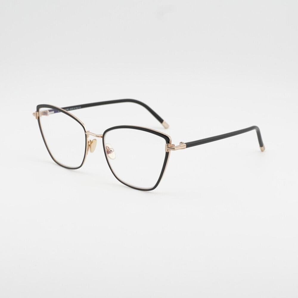 NEW Tom Ford FT5740-B 001 Black Enamel Sunglasses authentic